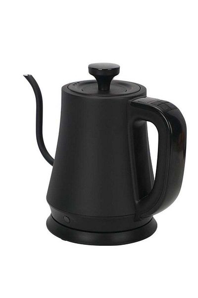 rank V60 Smart Electric Kettle 1.0L Matte Black Electric Coffee Kettle