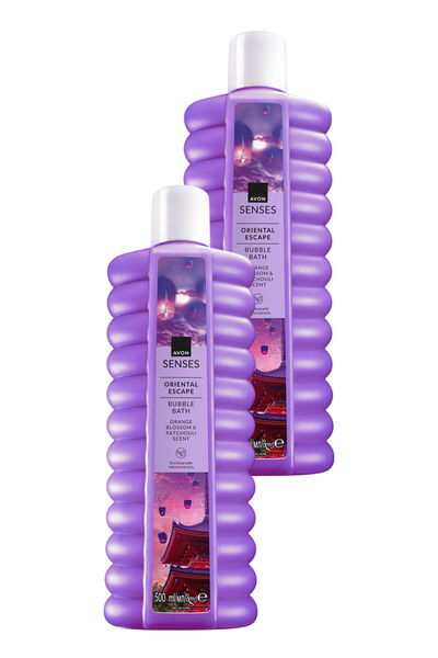 AVON Senses Oriental Escape Portakal Çiçeği ve Paçuli Kokulu Banyo Köpüğü 500...