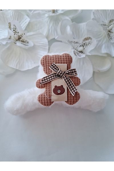 İPAR AKSESUAR Plush Teddy Bear Latch Buckle