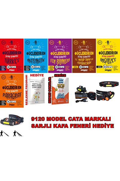 Ankara Yayıncılık 8.SINIF 2025-2026 GÜNCEL BASKI GÜÇLENDİREN ÇÖZÜMLÜ SORU BAN...