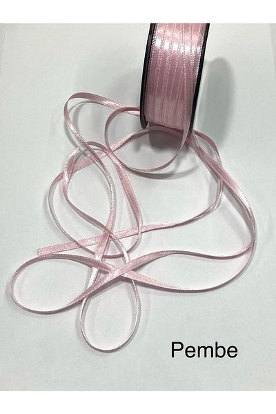 karantuhafiye Satin Ribbon / 5 mm / 1 Ball (90-100 Meters)