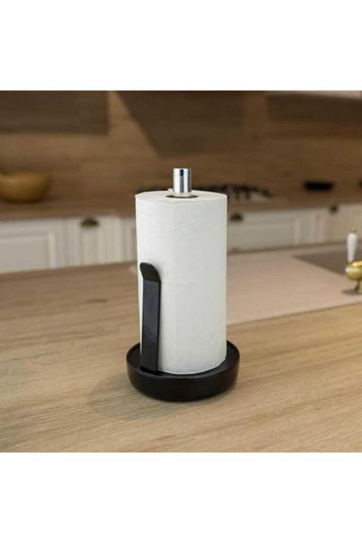 Mena Rise Şirinshop Counter Top Paper Towel Holder - Black M-E68-06 1108107