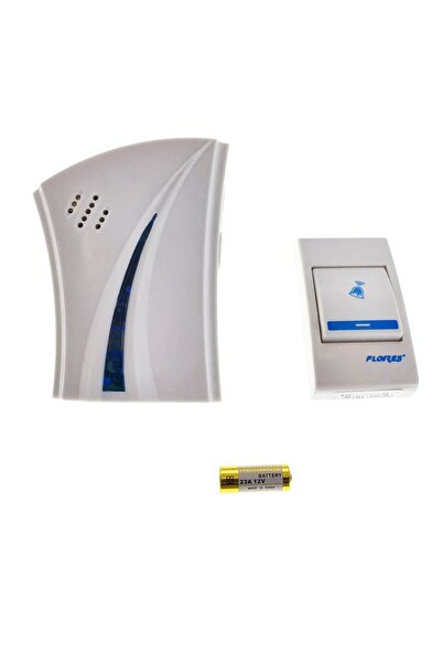 flores Sonerie cu buton Wireless conectare la priza, FE-40795, receptor, 32 m...