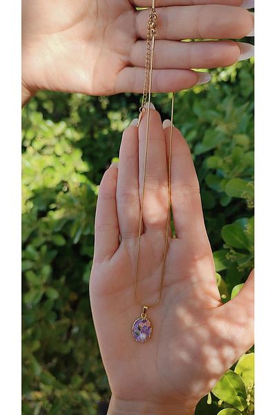 To Be Reborn Steel Enamel Necklace New Season Trend Models