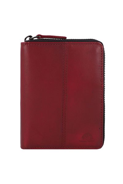 Greenburry Destressed Wallet RFID protection Leather 13 cm
