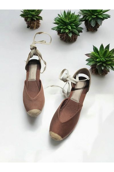 GokceKundura06 Stringed Heel Sandals