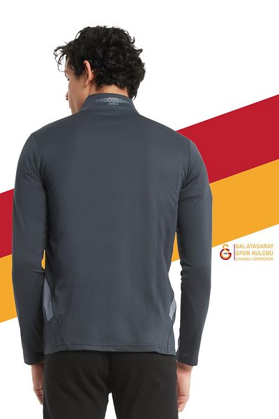 Galatasaray Original Licensed 5 Star Zippered Anthracite Sweat