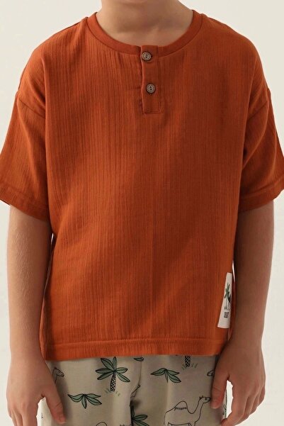 ROLY POLY Boy's bermuda set - amber