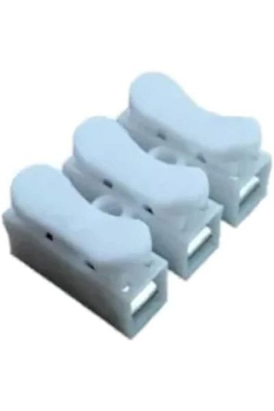 Mena Rise Şirinshop Screwless Spring Terminal Block 3-Pin Spring Terminal Block 50 Pieces 1108107
