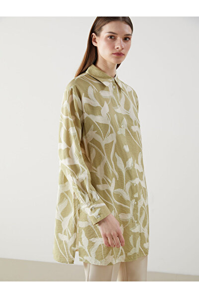 LC Waikiki Tunica cămașă pentru femei cu model Özmarka New Season