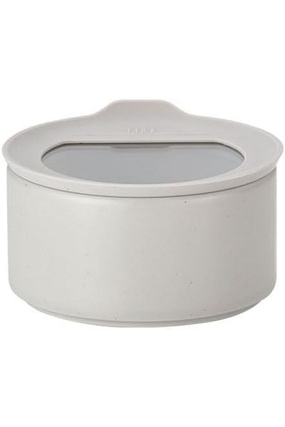 Mena Rise Şirinshop Fi̇ka One Ceramic Storage Container Ice White 420 ml D- D-Neone042-01 1108107