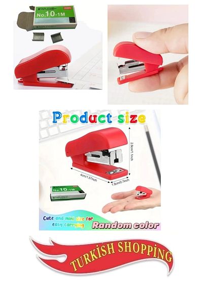 shop Durable Plastic Build Mini Stapler and Staple Set