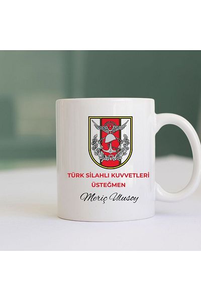 Hediye Vakti Special Designed Mug for Turkish Armed Forces Personnel
