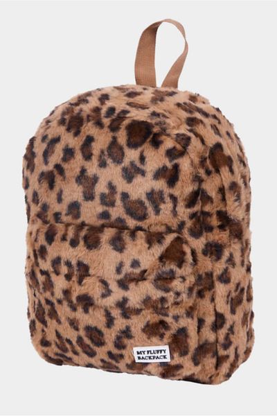 LADYETAMIN Retro Women's Leopard Print Backpack - for Casual and Stylish Use