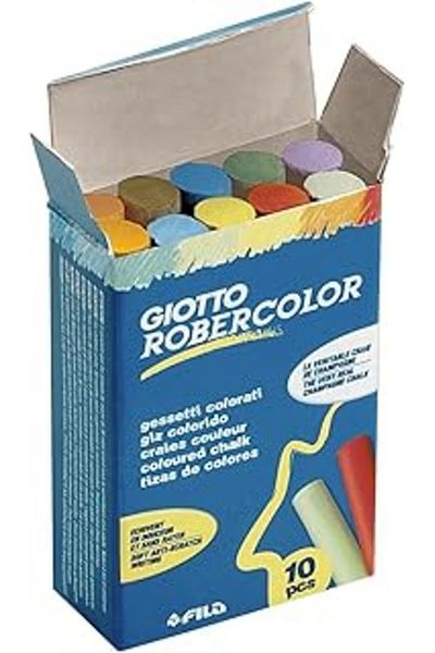 NETWORK ART Giotto robercolor chalk, box of 10, assorted colors