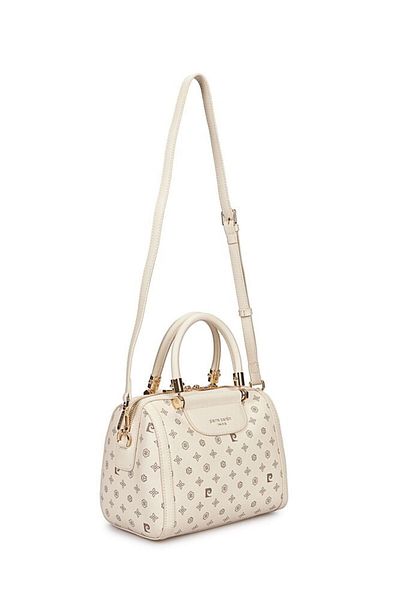 Pierre Cardin Monogram Beige Women's Handbag 05Pc25Y10322-Mn