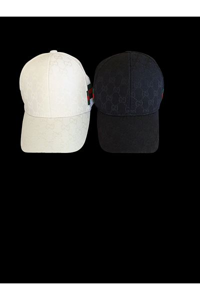 HeviStor Hat Double Black White
