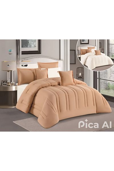 Mark Double-sided hotel bedspread, designed to give you a sleep among the clouds, made of the finest microfiber, size 230*250 cm