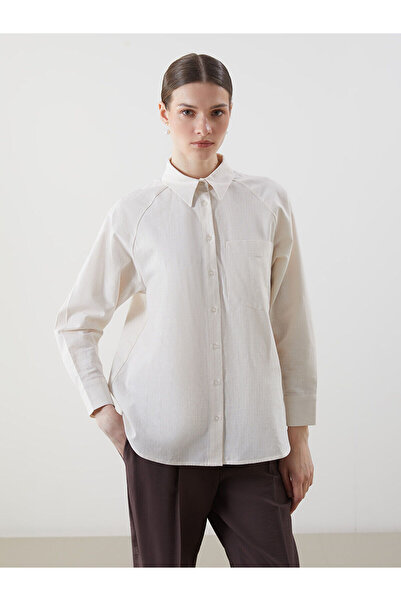 LC Waikiki Νέα σεζόν Oversize Γυναικείο πουκάμισο Tunic - S5OM40Z8