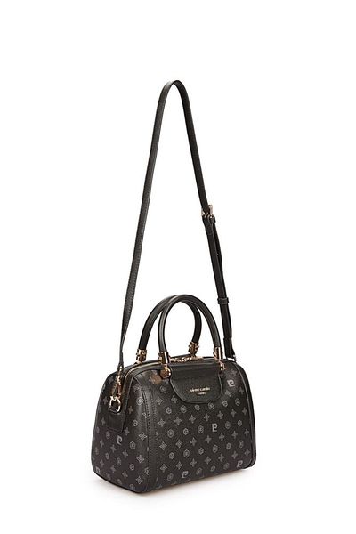 Pierre Cardin Monogram Black Women's Handbag 05Pc25Y10322-Mn