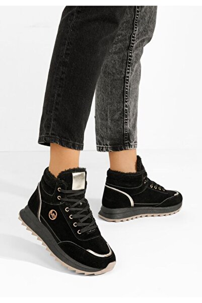 B T Shoes Sneakers dama imblaniti Noira negri