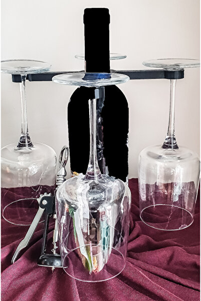 NetWork Mühendislik Vier Beine Şaraplık Siyah