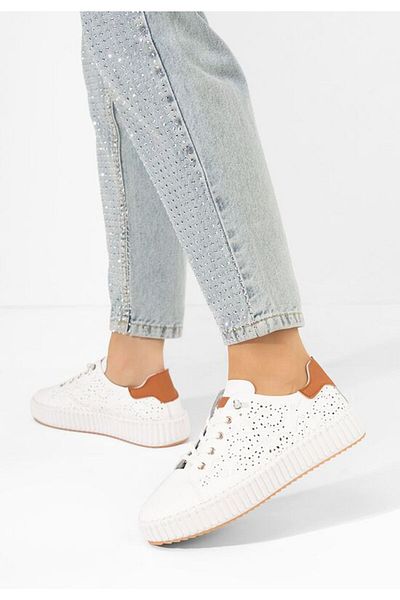 B T Shoes Adidași dreapta Niabi albi