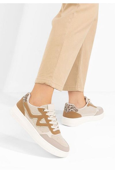 B T Shoes Sneakers dama Avrila bej