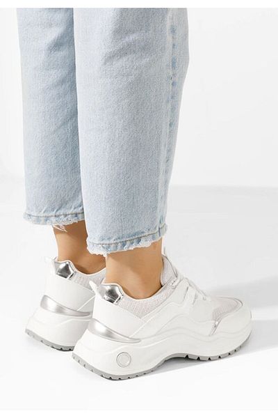 B T Shoes Teniși femei Hiurrem albi