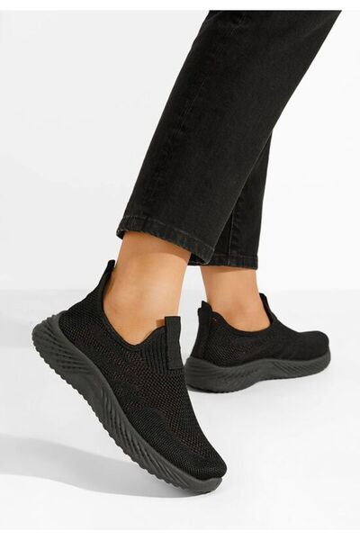 B T Shoes Pantofi de tenis Jenan V2 negri pentru femei