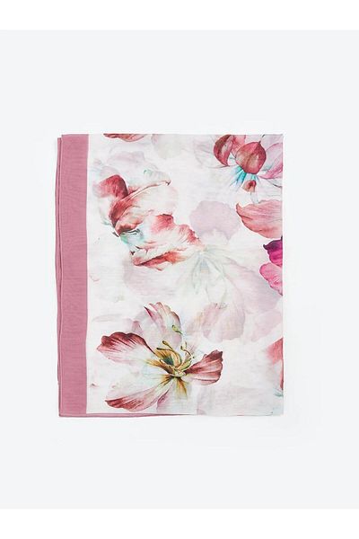 LC Waikiki LCW ACCESSORIES Γυναικείο σάλι με μοτίβο λουλουδιών (S5)