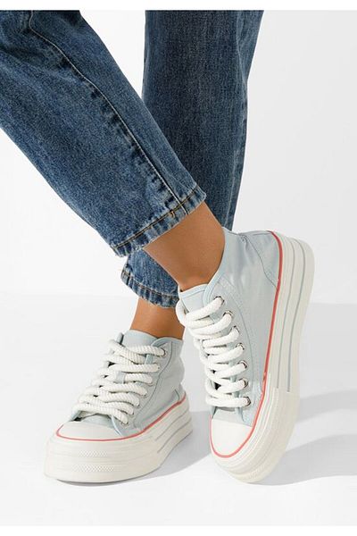 B T Shoes Tenisi dama Alicata bleu