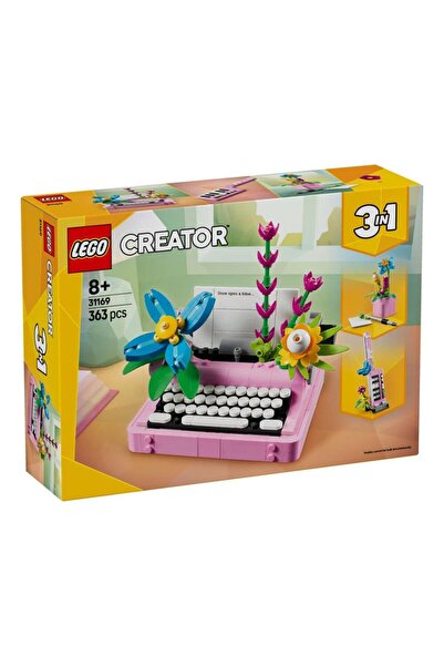 NW NessiWorld Nessiworld Nessiworld 31169 Lego Creator 3in1 - Floral Typewrit...
