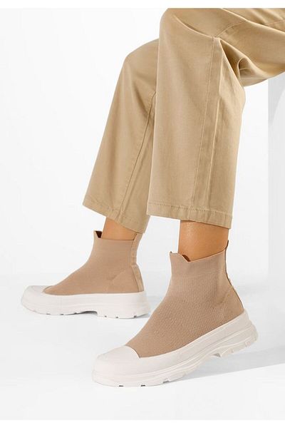 B T Shoes Sneakers High-Top Zynnia kaki