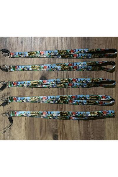 kürkçü Looney Tunes Lanyard pentru cardul de identitate