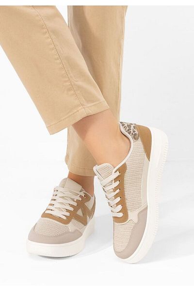 B T Shoes Sneakers dama Avrila bej