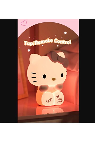 HALL BREATHE Sevimli Silikon Gece Lambası, Yumuşak ve Rahat Işık, Beyaz Renk