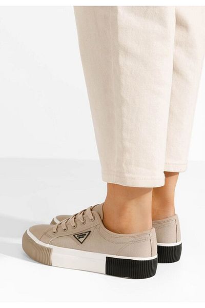 B T Shoes Tenisi dama Milanna kaki