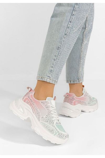 B T Shoes Teniși cu platformă Alysia multicolori