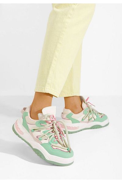 B T Shoes Sneakers dama Caesia turcoaz