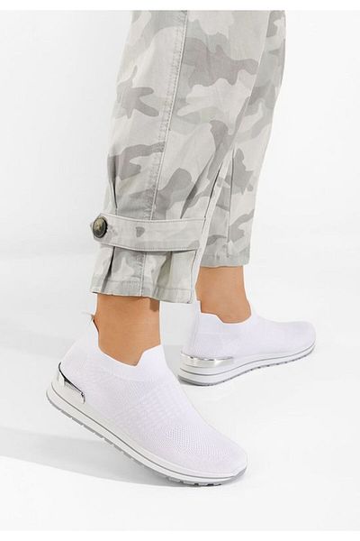 B T Shoes Pantofi de tenis Welda Albi Slip-On