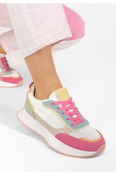 B T Shoes Teniși dama Stephane multicolori