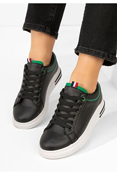 B T Shoes Teniși dama Coretta V2 negri