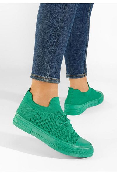 B T Shoes Tenisi dama Beverly verzi