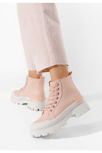 B T Shoes Women's high-top sneakers Serrena V2 pink