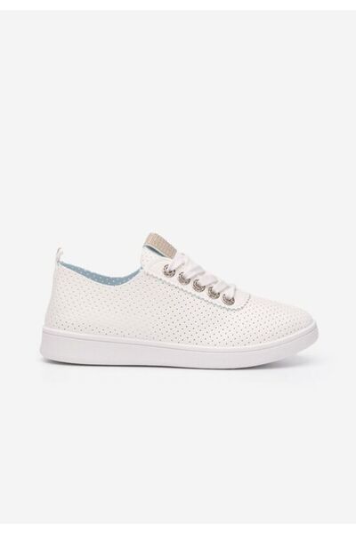 B T Shoes Capricia V8 women's casual shoes white