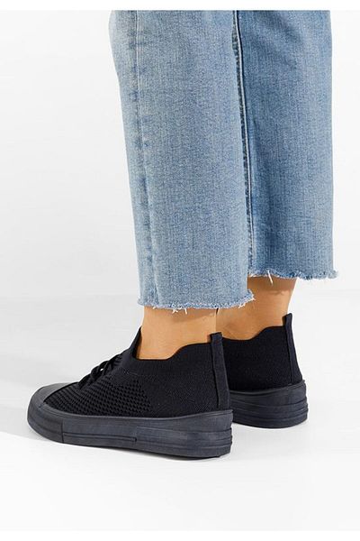 B T Shoes Pantofi de tenis Beverly bleumarin pentru femei