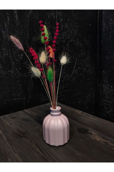 ÇINARASYADAHOME Minimal Bohemian Style Nordic Home Decorative Stylish Vase Object 7 cm