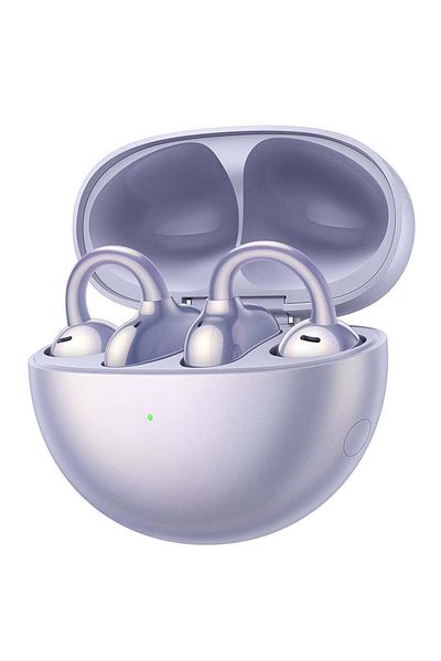 Huawei FreeClip Wireless Earphones, Bluetooth Earbuds, Futuristic Aesthetic Design, Feather-Like Wea