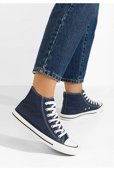 B T Shoes Tenisi dama Cassara albastri